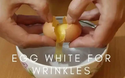 Egg White Face Mask For Wrinkles